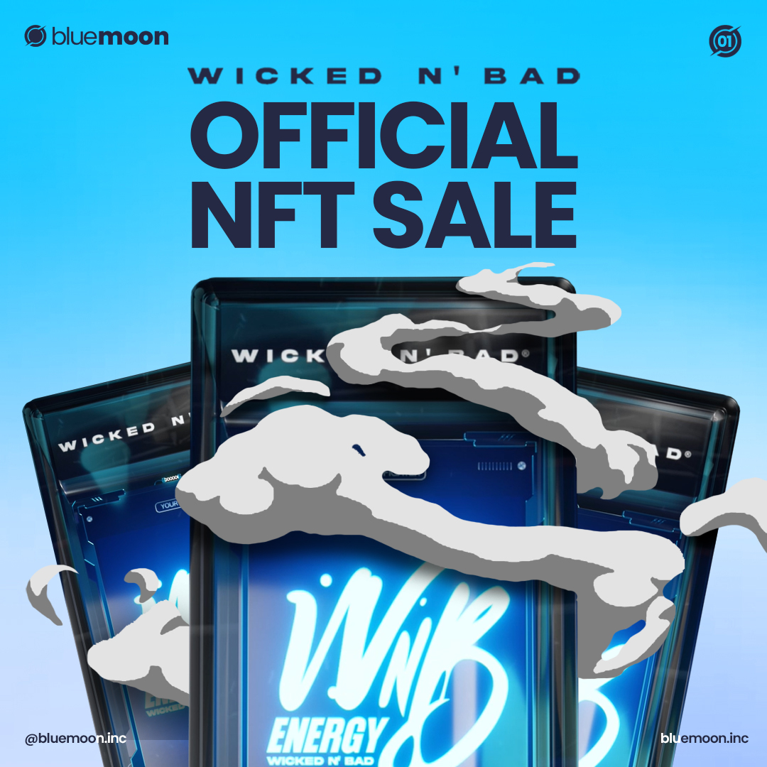 Bluemoon: Ultimate AI Powered Gaming Ecosystem (@bluemoon_io) on Twitter photo Wicked N Bad Official NFT Sale 🥊💨 <a href="/wickednbaduk/">Wicked N’ Bad UK</a>
Public Sale Pt.1 - 23rd - 29th April - 0.065 ETH (Plus ETH Gas Fee)
Public Sale Pt.2 - 30th April - 6th May - 0.085 ETH (Plus ETH Gas Fee)
In Partnership with @legionnetwork_
You do not want to miss this! 👀 Wicked N Bad Official NFT Sale 🥊💨 <a href="/wickednbaduk/">Wicked N’ Bad UK</a>
Public Sale Pt.1 - 23rd - 29th April - 0.065 ETH (Plus ETH Gas Fee)
Public Sale Pt.2 - 30th April - 6th May - 0.085 ETH (Plus ETH Gas Fee)
In Partnership with @legionnetwork_
You do not want to miss this! 👀