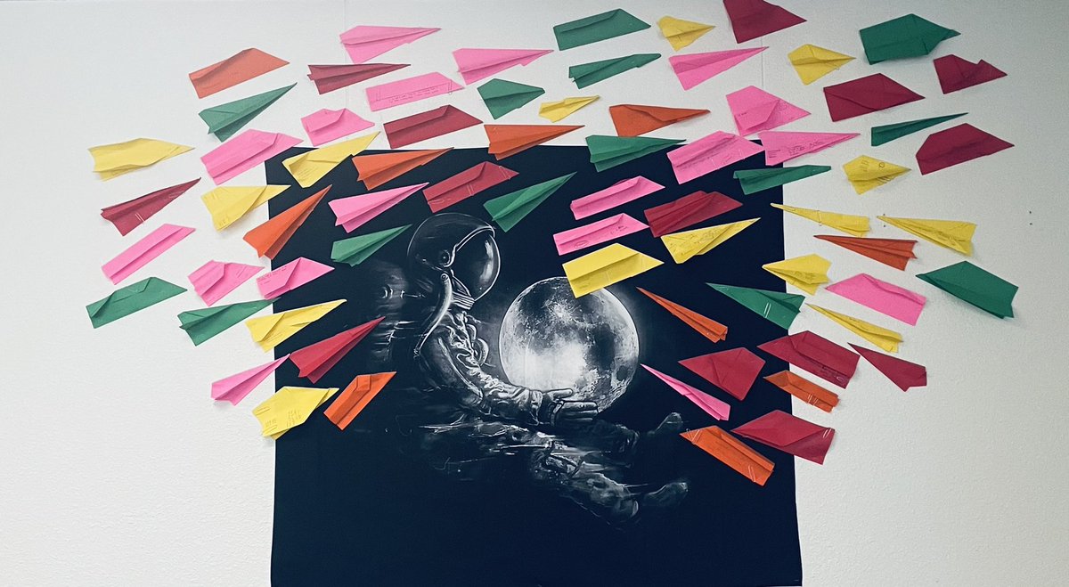 arianakhern's tweet photo. Smart Start Paper Airplane was 1 of the 1st #eduprotocol #smartstart rep my science Ss did to practice the “design-thinking process & iterations to improve outcomes”. No graphs/data tables/CERs… YET #reps #culturefirst #skillsthatbuild https://t.co/yLFUwSPyEB