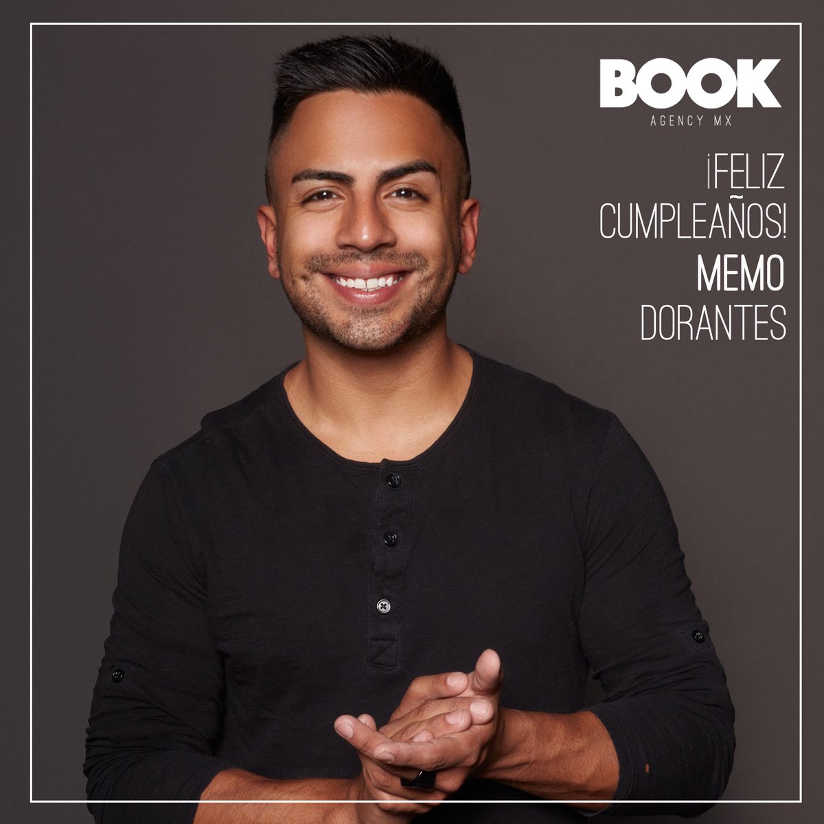 ¡Muchas felicidades, <a href="/memodorantes/">Guillermo Dorantes</a>! 🥳🎈Que todos tus días sean tan felices como hoy, ¡abrazos del team BOOK! 👏🏼 #MemoDorantes #FelizCumpleaños #BOOKAgencyMx #TalentoBOOK