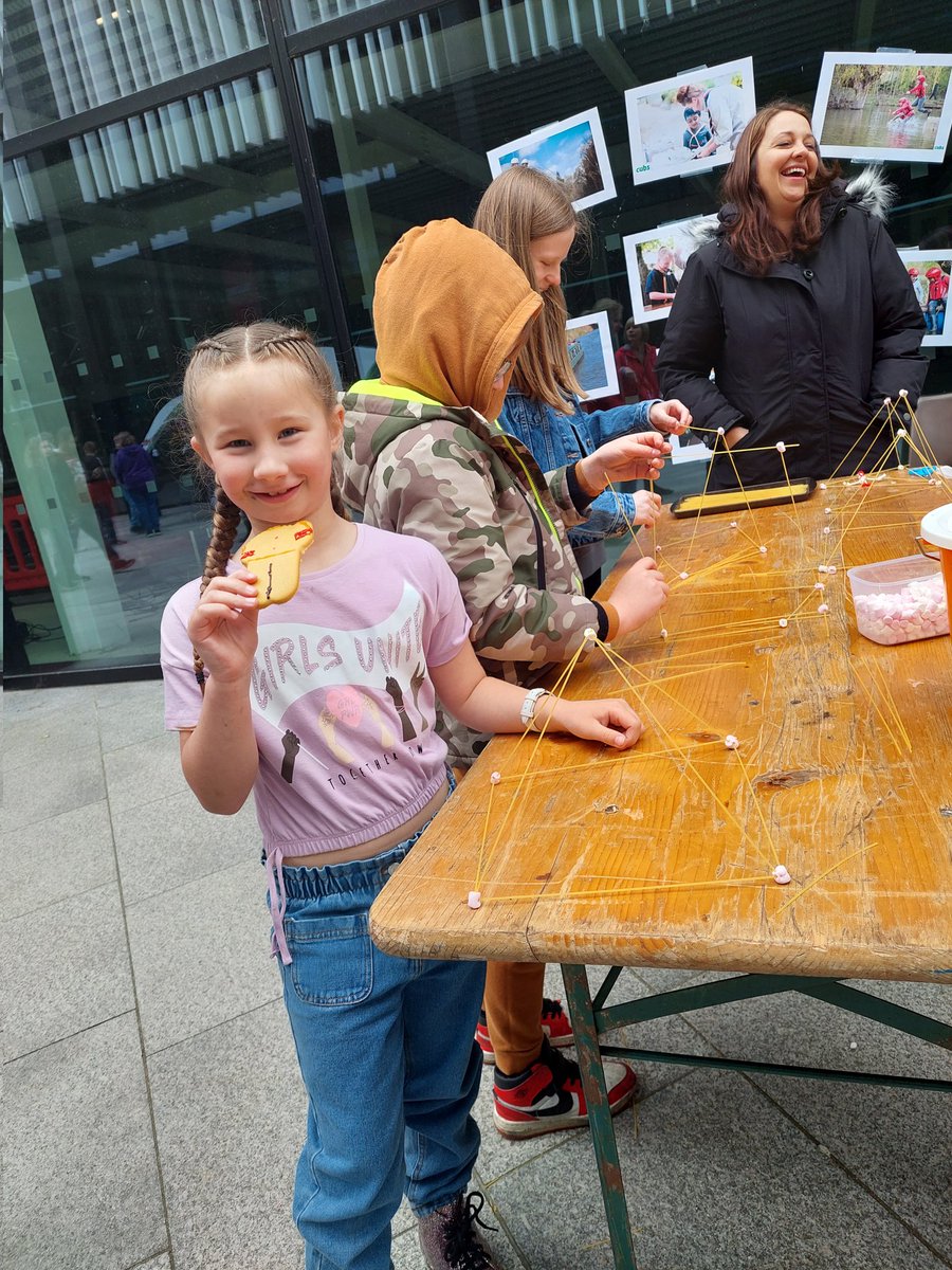 MossGillian's tweet photo. My nephew and nieces had a good time this morning taking part in 100 years of scouting
#100yearsofscouting 
@NorthwichBID 
@NorthwichTC @NorthwichLife https://t.co/1sF6QcK1W6