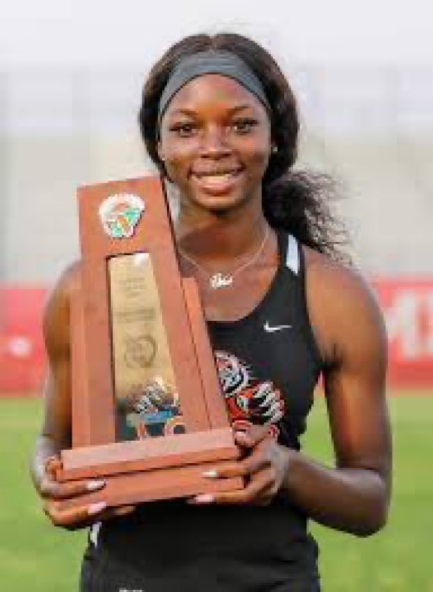 Congratulations to Class of  2022 Student-Athlete Mia Lewis. <a href="/MiaLewis05/">Mia Lewis</a>. She is your 2022 Class 2A District 8 Long Jump(5.64m), Triple Jump(11.64m)pr, and 100H Champion(14.84pr). Lewis accounted for a whopping 36 points and  is 👀 peaking at the right time.