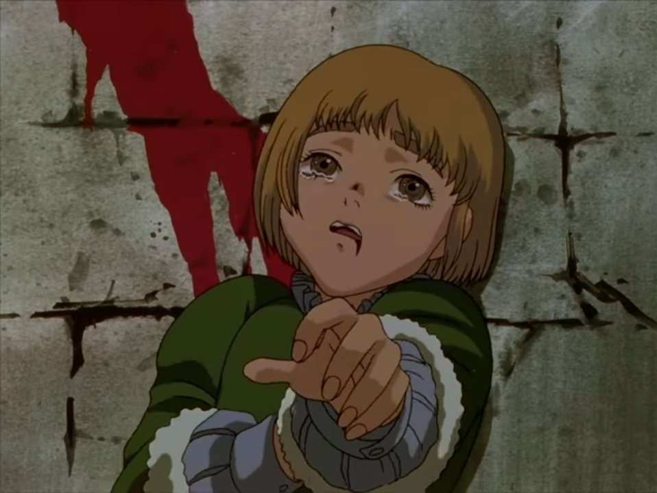 nagare06 on X: Anime Berserk 1997 The following is the first episode as  first conceived by Mr. Miura for the anime adaptation. 1. The scene of the  castle attack in the rain