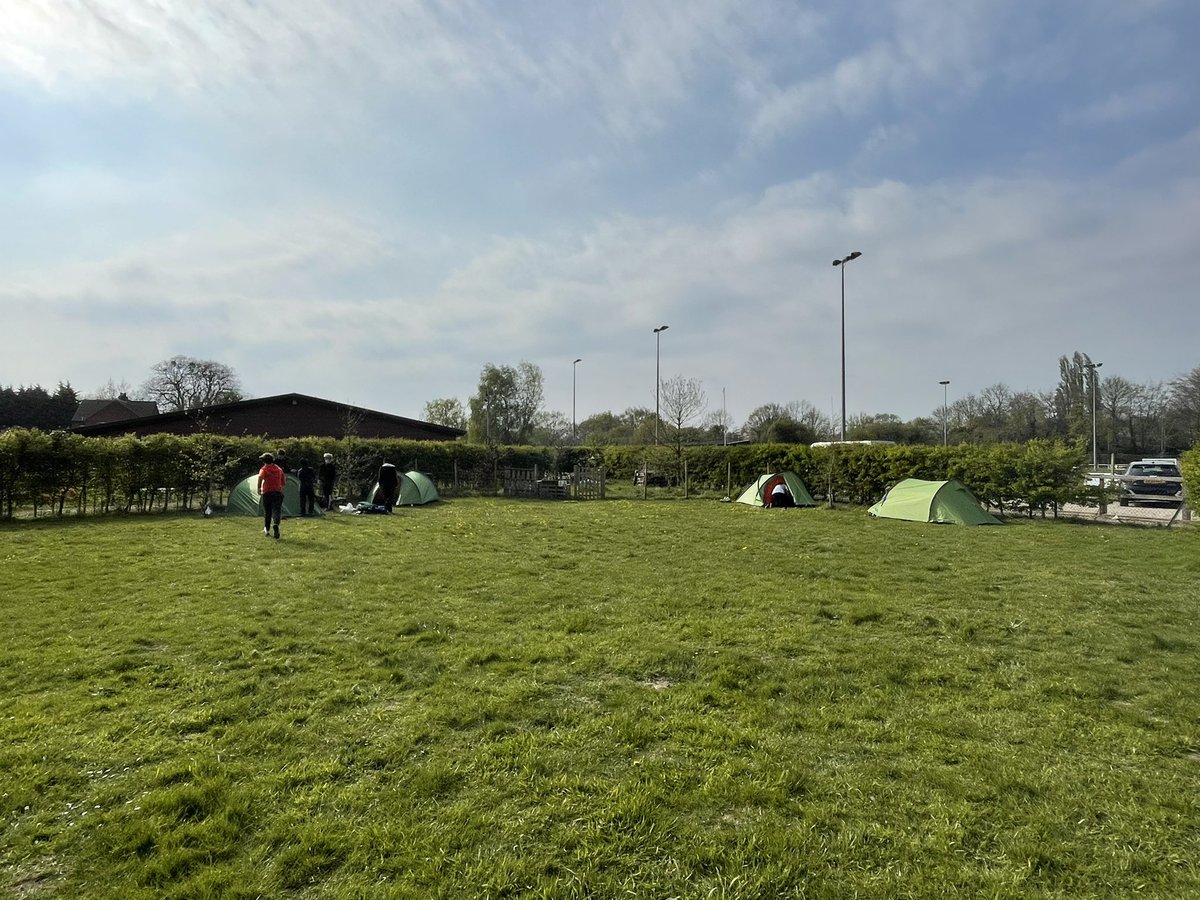 OBHSDofE's tweet photo. All groups have arrived and set up camp! It’s time to start cooking! https://t.co/tiep84bDLM