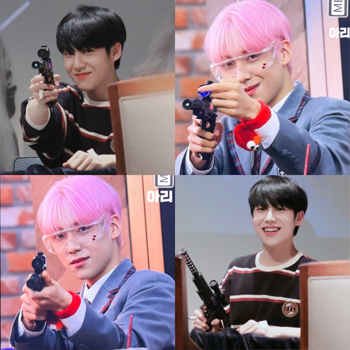 eunsang_pics's tweet photo. eunsang with guns https://t.co/NhNCOQDsBi