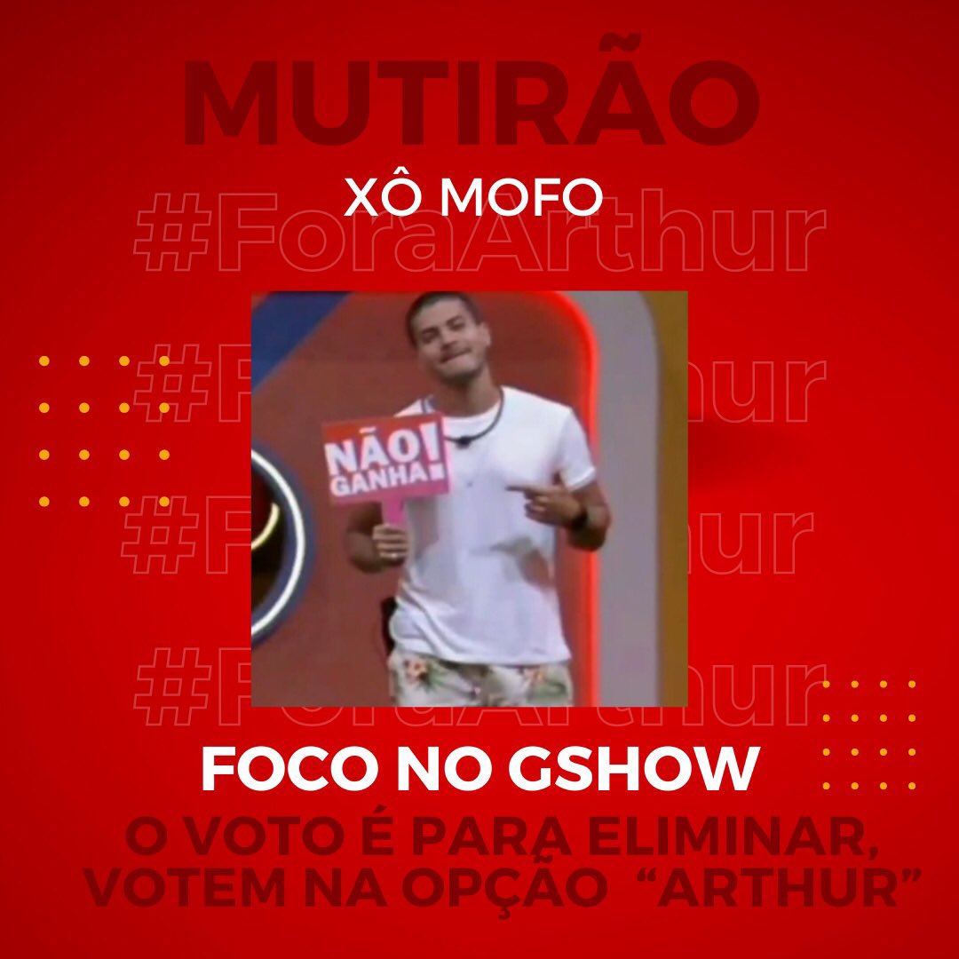 wanderSize's tweet photo. Galera não desista, Foco Total no Gshow, enquanto vcs estão aqui pesquisando enquetes ou Criticando o Chato,  a Padaria está Faltando o Serviço, sem Comer, sem Dormir, esquecendo completamente a Vida Social. Vamos Votaaaaar #ForaArtur #ForaArthur #BBB22 Mano o Arthur e o Arthur https://t.co/PReE0aKw2Z