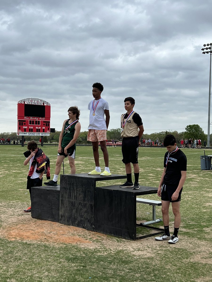 Malahkie Beaver-Ware is ORES State Champion in Long Jump and NEW State Record holder with 18 feet 1 inch!