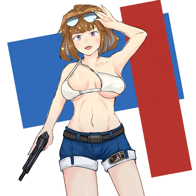 #ドルフロ
グリズリーと海行きてぇ 