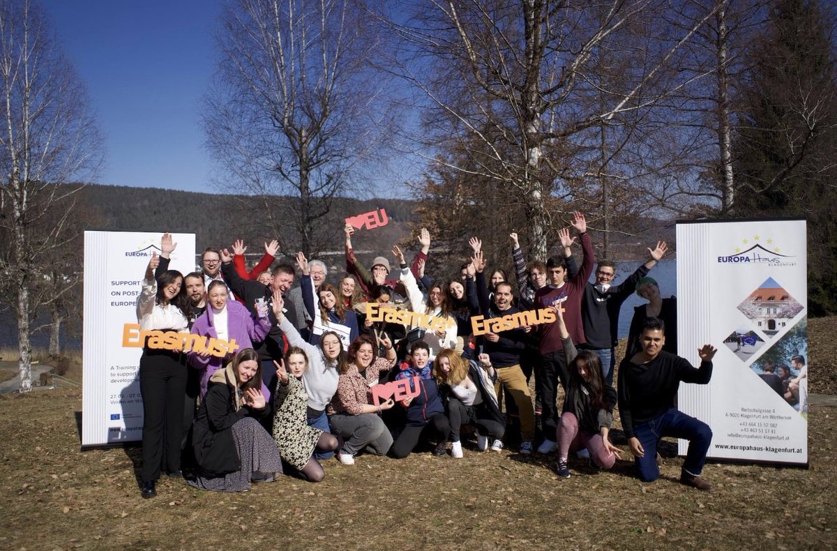 QKDurrani's tweet photo. ‘Support Employment in the Post-COVID Europe’ ERASMUS+ Youth Exchange in Austria.

February 27 - March 7th, 2022
Velden Am Wörthersee, Klagenfurt, Vienna
@EUErasmusPlus 

#Austria #Vienna #ERASMUS #Youthexchange #erasmusplus https://t.co/y6A0vK6yfx