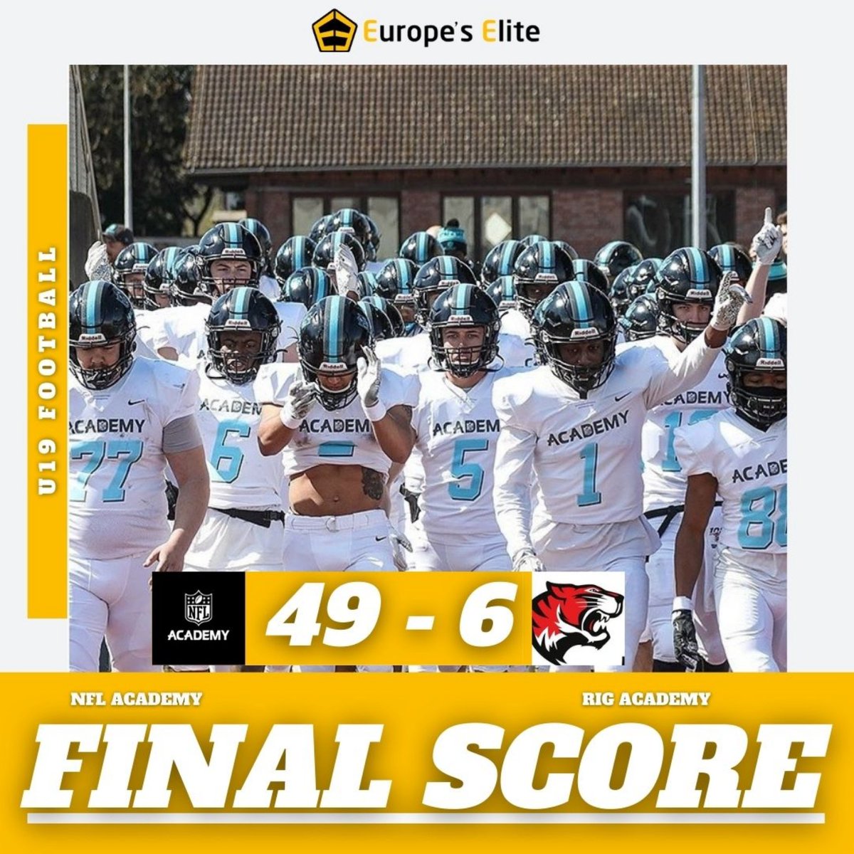 The <a href="/NFLAcademy/">NFL Academy</a> continues to spread their dominance across Europe!