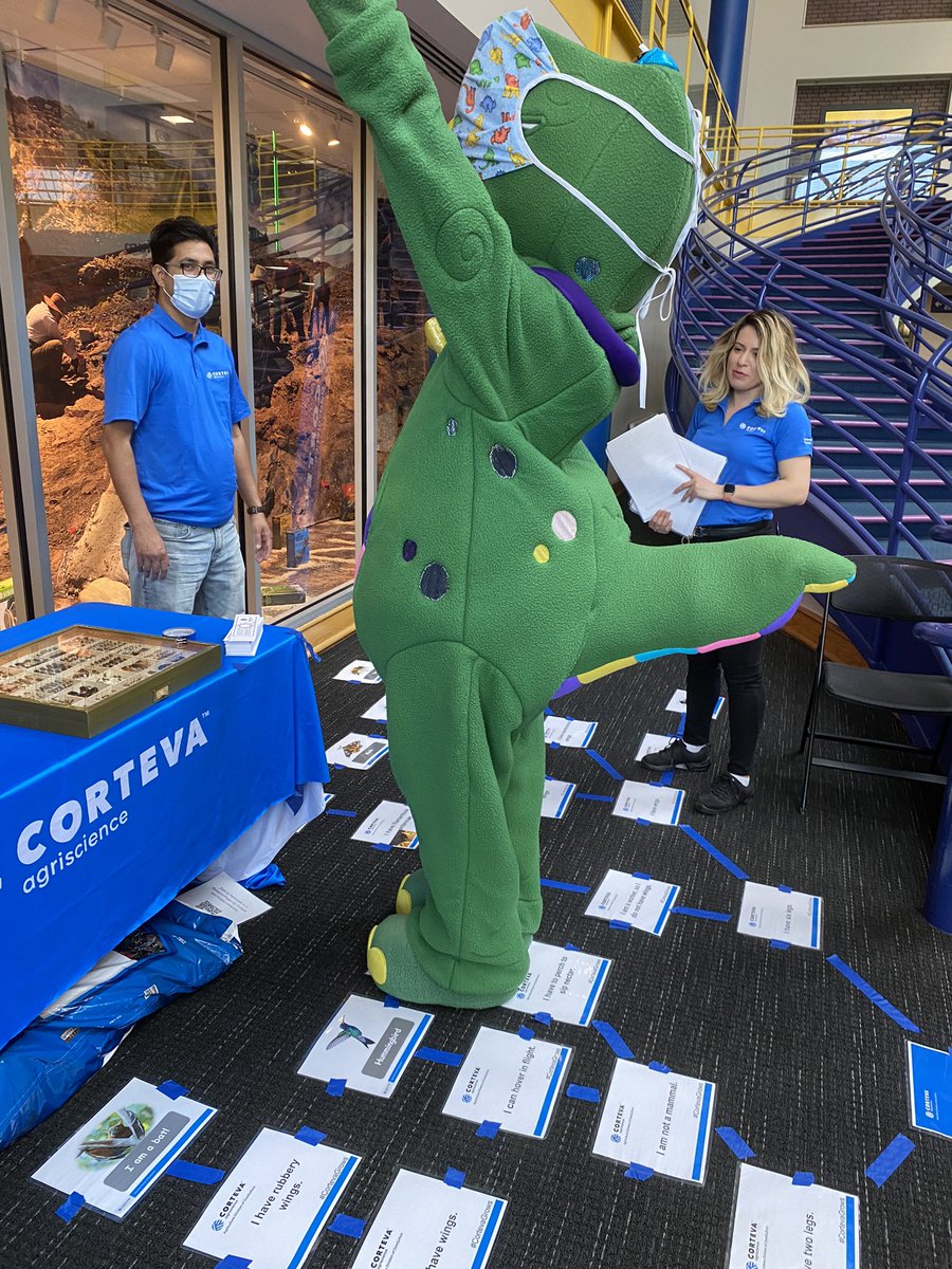 ally_boyington's tweet photo. Celebrating Earth Day at The Childrenโs Museum of Indianapolis chatting about pollinators and and holding hissing cockroaches! #keepgrowing #cortevagrows #cortevachemistry https://t.co/uEj0HdPpib