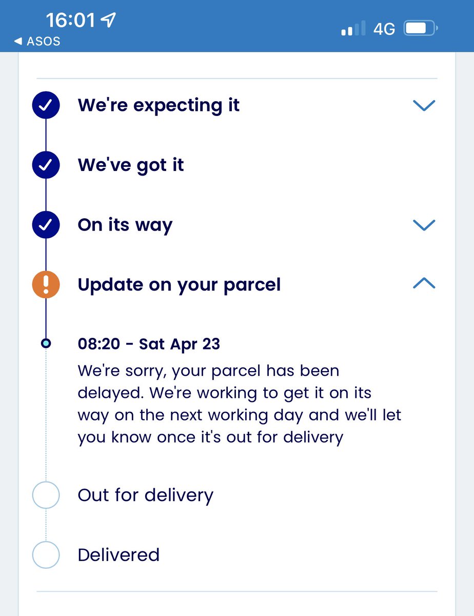 monsoontp's tweet photo. #Evri #Hermes. What can I say #Asos please stop using this courier I’ve had failed deliveries this week. I should have received an order as well today. I pay for next day delivery, they’re failing you and your customers. Absolutely nothing from them and you can’t get in touch https://t.co/0DJnHZuGor