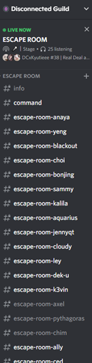 DisconnectedRDG's tweet photo. Thank you for attending our "Escape Room" event for tonight! β€οΈβπ₯π―
#Reconnected
#LFGDisconnected
#RDGxDG
#SaturdayNight https://t.co/hocvql8WuM