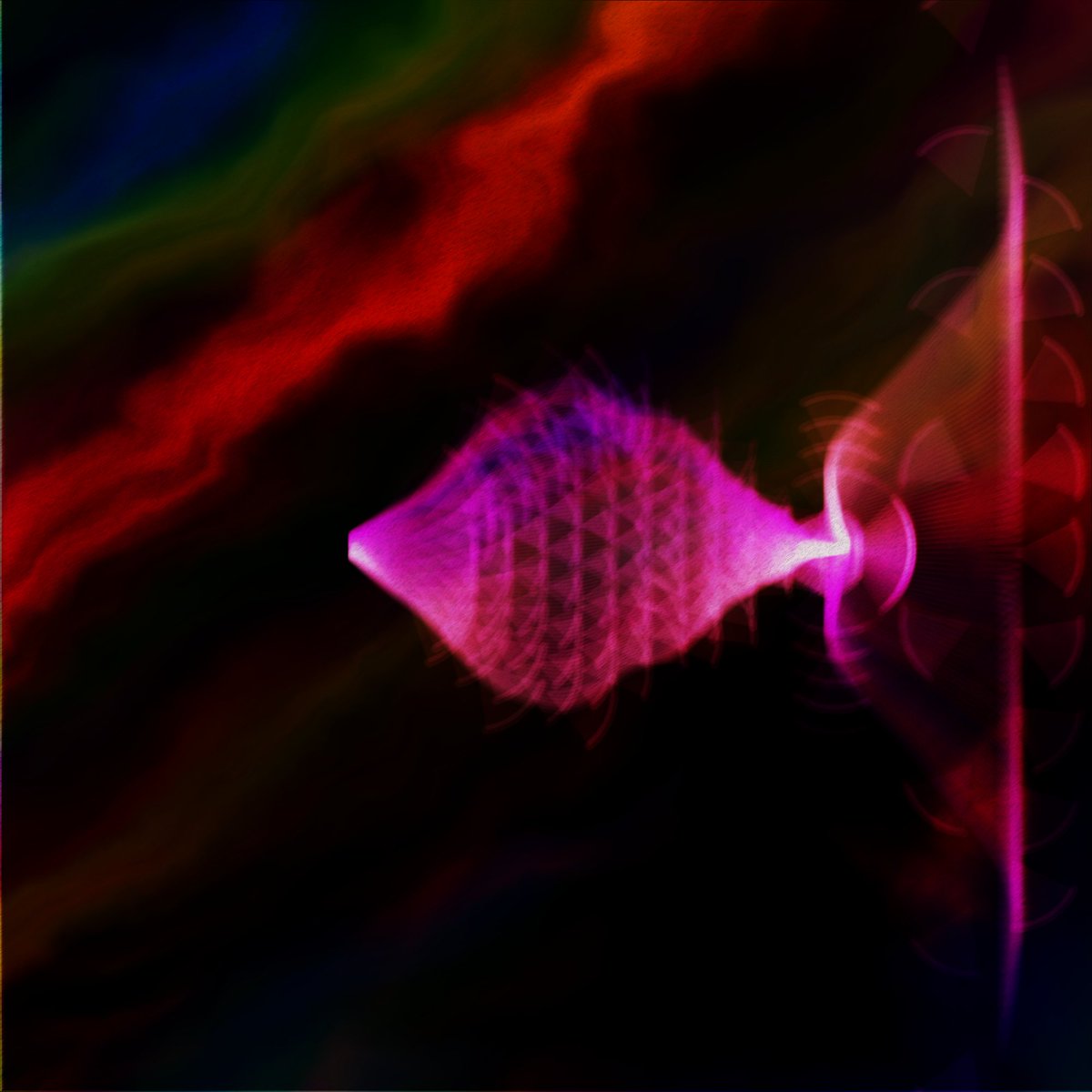 cheyuwu345's tweet image. Experimenting with Soul Fish variations, v 0.41
@fx_hash_ 

 Fish love the sea 🌊

#fxhash #generativenft #experiment #shader #dailycodingchallenge #generativeart #creativecoding #p5js #digitalart #creativecodeart #new_media_art #art #graphic #codeart