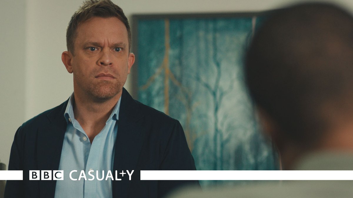 BBCCasualty's tweet photo. Happy #Casualty Day!
 
Tune in tonight for heroic scenes from Matthew, the return of Paige AND another round of Stevie vs Dylan. Who’s ready? 🙋
 
#Casualty 8:35pm on BBC One 📺 https://t.co/AVFLQwyonE