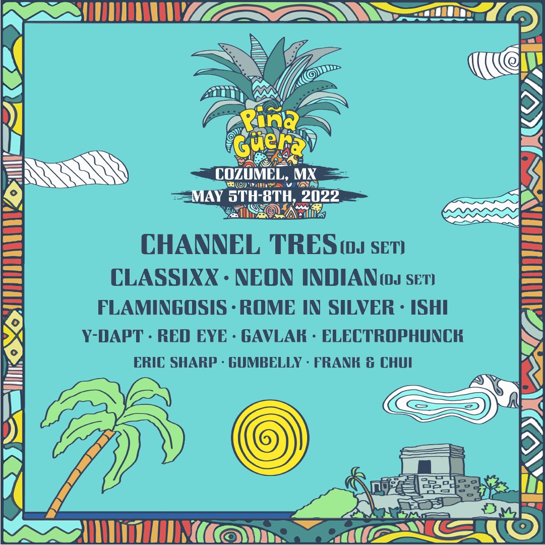 See the full PIÑA GÜERA Lineup 🎶 😎🌴👾
pinaguera.com/artists