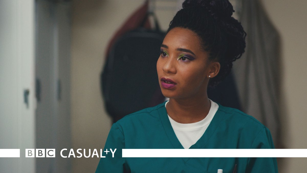 BBCCasualty's tweet photo. Happy #Casualty Day!
 
Tune in tonight for heroic scenes from Matthew, the return of Paige AND another round of Stevie vs Dylan. Who’s ready? 🙋
 
#Casualty 8:35pm on BBC One 📺 https://t.co/AVFLQwyonE
