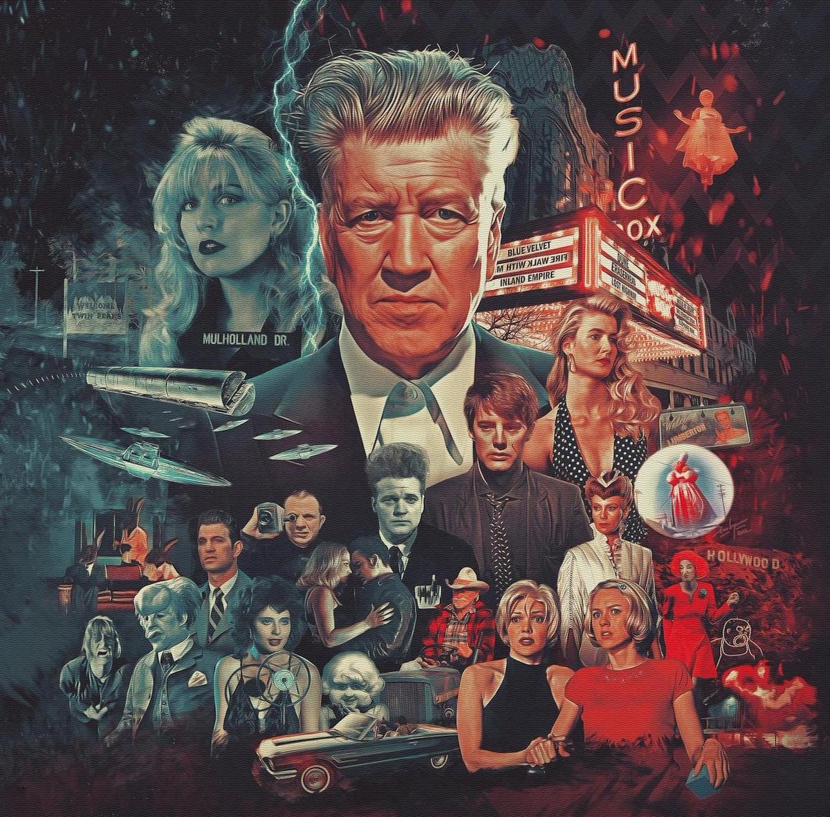 DraKirly2's tweet photo. "This whole world is wild at heart and weird on top."
#davidlynch #digitalart #seanlongmore https://t.co/XcbDrodEDw