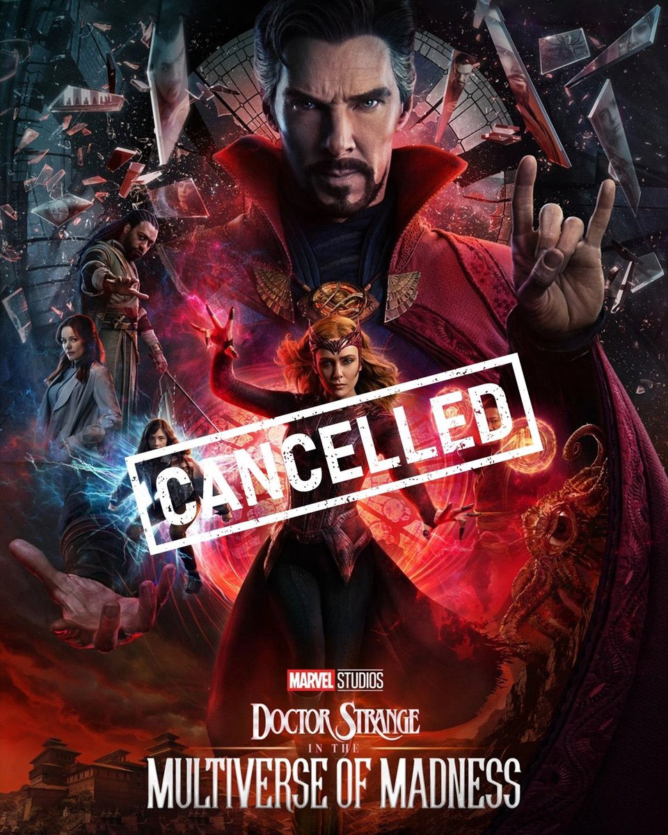 Celebs__Arabic's tweet photo. فيلم Doctor Strange القادم أصبح ممنوع من العرض في:

السعودية
مصر
الكويت
قطر https://t.co/C6aWZvNGjB