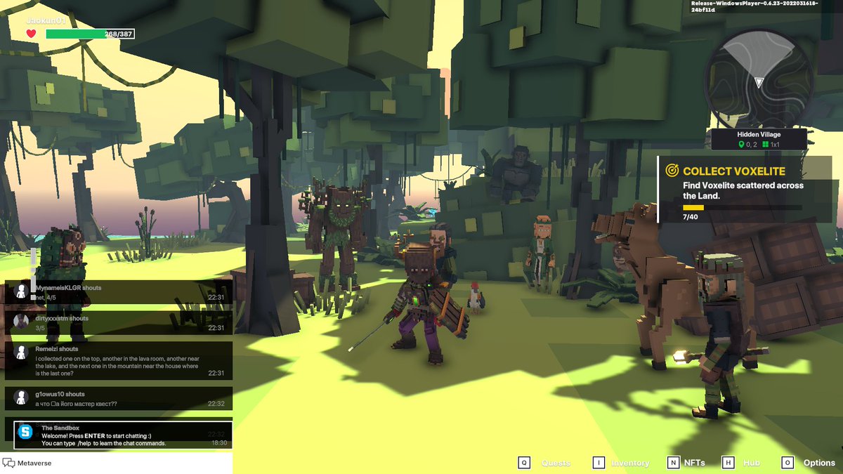Teera7Teeraphat's tweet photo. @TheSandboxGame #SAND  #thesandboxgame  #NFTCommunity #NFT #NFTgaming https://t.co/UueKPZdx6g