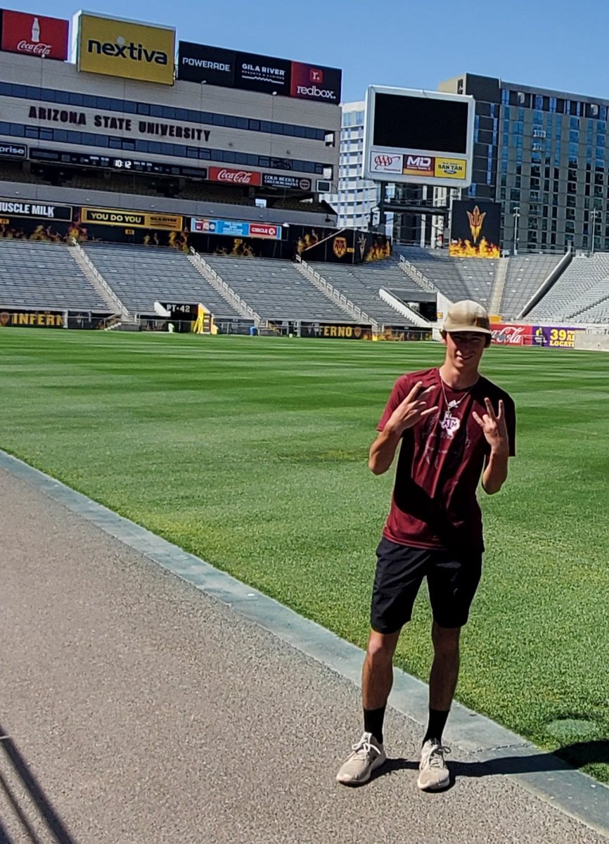 Had a great day yesterday checking out ASU 🔥