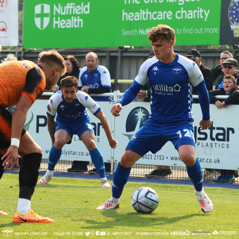 EastleighFC's tweet photo. 📰 | MATCH REPORT

It's late defeat for the #Spitfires against Barnet.

FULL REPORT 👇