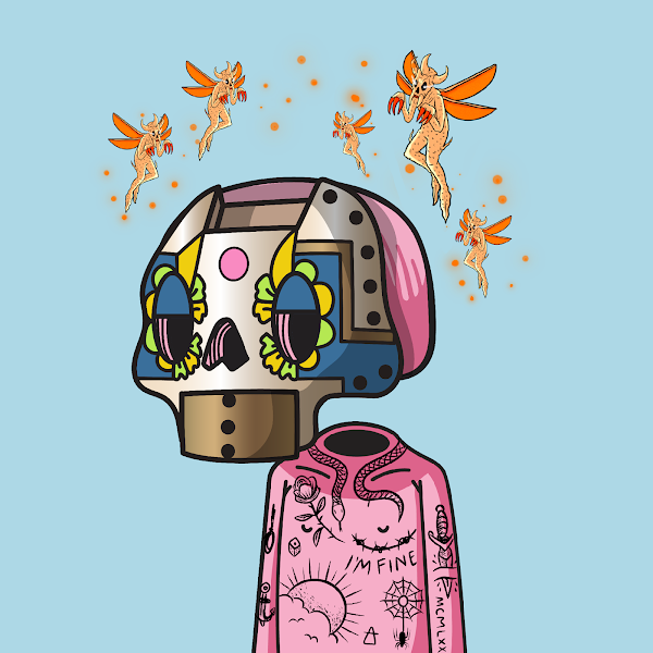 The Los Muertos collection has 368 different variations of bodies. 

If you check carefully, there are hundreds of hidden messages throughout the collection.

We created art in 2160p so the extra detailing is visible.