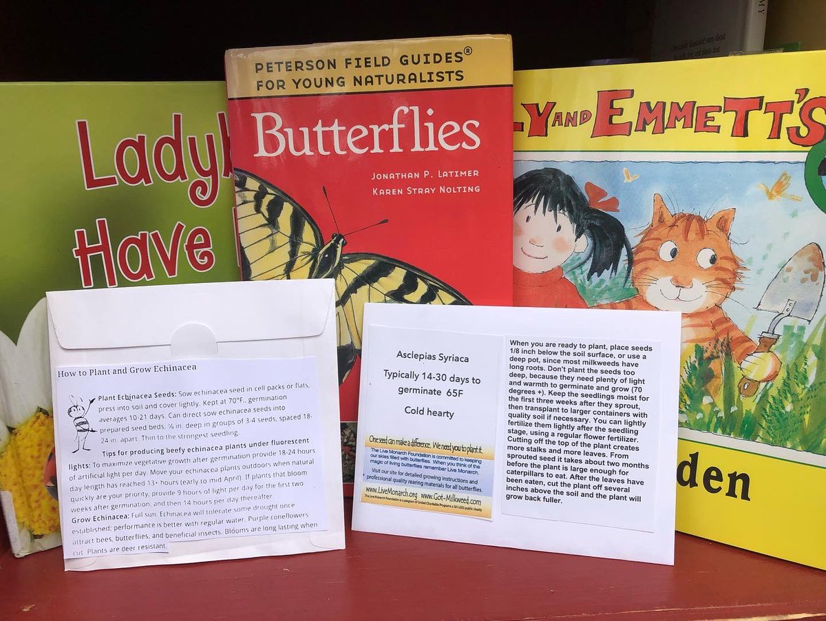 FriendsMillburn's tweet photo. Seeds, Glorious Native Seeds! Grab a packet from the Taylor Park Little Free Library &amp; plant them! 

#nativeplantsappreciationmonth
#friendsofmillburnlfl
#friendsofmillburnlibrary https://t.co/MAmuj3FHNa