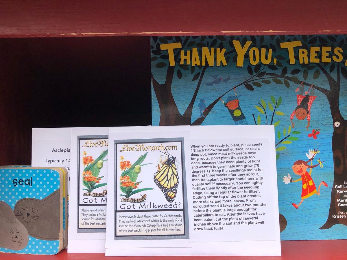 FriendsMillburn's tweet photo. Seeds, Glorious Native Seeds! Grab a packet from the Taylor Park Little Free Library &amp; plant them! 

#nativeplantsappreciationmonth
#friendsofmillburnlfl
#friendsofmillburnlibrary https://t.co/MAmuj3FHNa