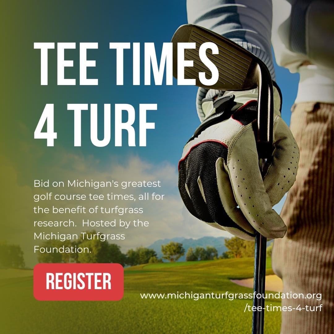 teetimes4turf's tweet photo. The Auction starts tomorrow at 9am!  Get Registered today!
https://t.co/0pta2ed4MP
#michigangolf #turf #golfauction #golf #msuturf #turfindustry https://t.co/GJMV7YK7vg