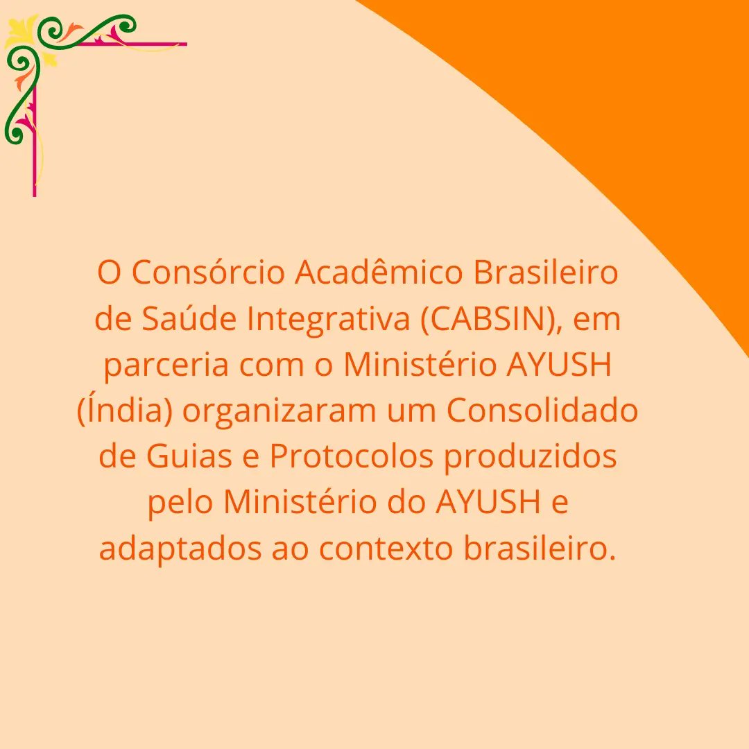 PicsUff's tweet photo. Você sabia que o CABSIN em parceria com o Ministério AYUSH divulgaram um Consolidado de Guias e Protocolos, relacionados ao fortalecimento do corpo e da mente, durante o período de pandemia? 
Saiba mais no link: https://t.co/oFq72WLDwC

#ayurveda #cuidadoemsaude #autocuidado https://t.co/TBL8x2RVTQ