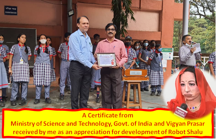 Mr_DineshPatel's tweet photo. Thank you Ministry of Science and Technology, Vigyan Prasar, and India Science.😃🙏
#ScienceAndTechnology #VigyanPrasar #IndiaScience #engagewithscience #robotshalu #dineshpatel
@MinistryofST @VigyanPrasar @IndiaScienceTV @EduMinOfIndia @dpradhanbjp @PMOIndia @narendramodi https://t.co/4iImZLiGPn