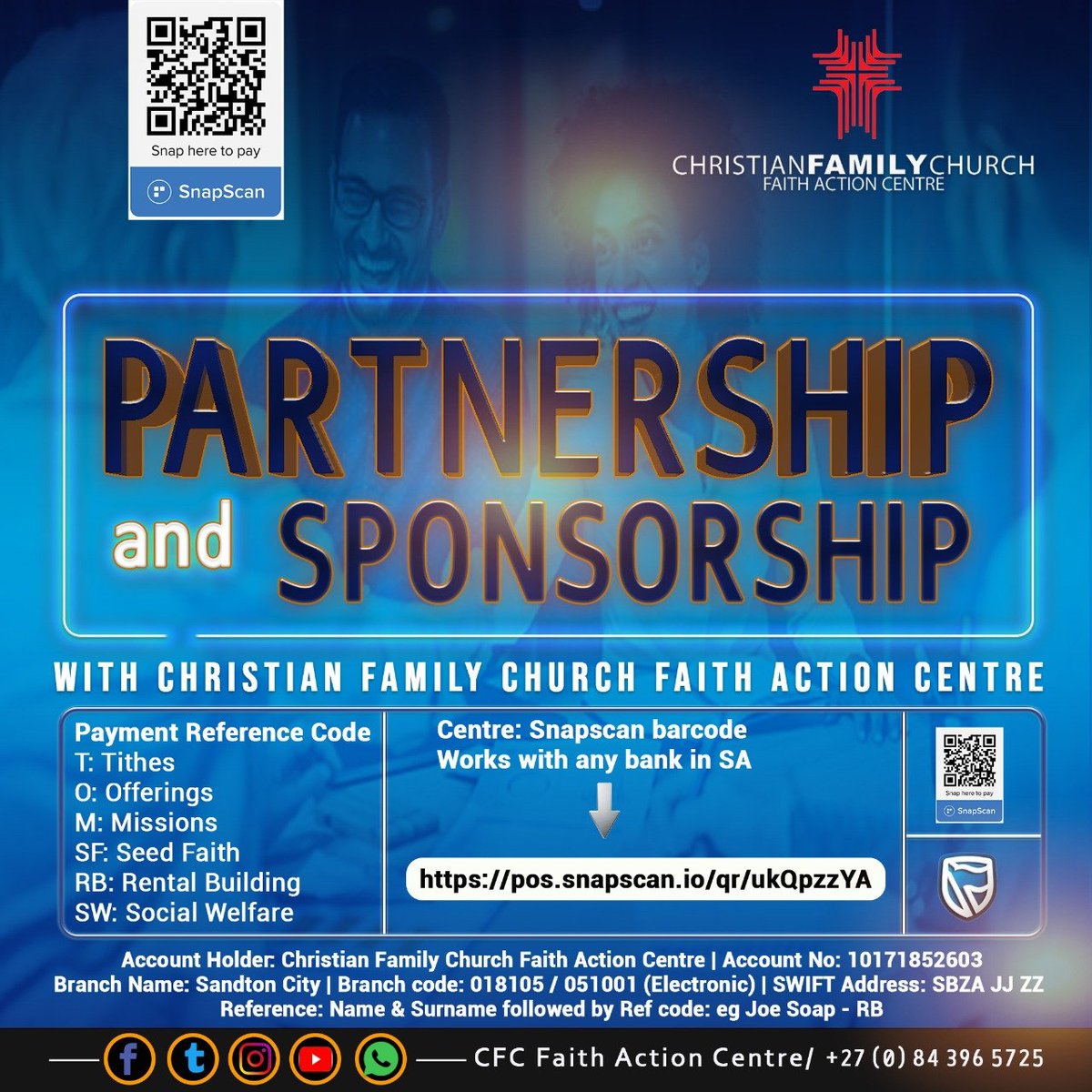 CFCFAC's tweet photo. #CFC #CFCFaithActionCentre #CFCRandburg #ChristianFamilyChurch 
#Ferndale #Missions https://t.co/X0DErWDLIE
