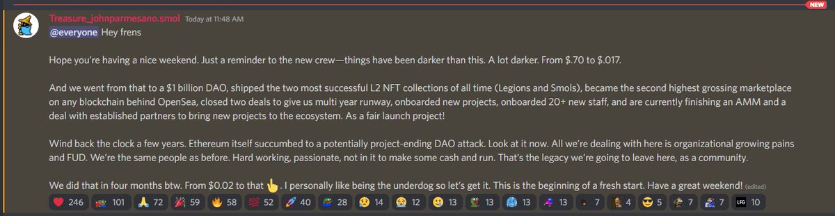 CJayB_'s tweet photo. Important to always zoom out on @Treasure_DAO when times look less than stellar. https://t.co/oI9BmrVzqw