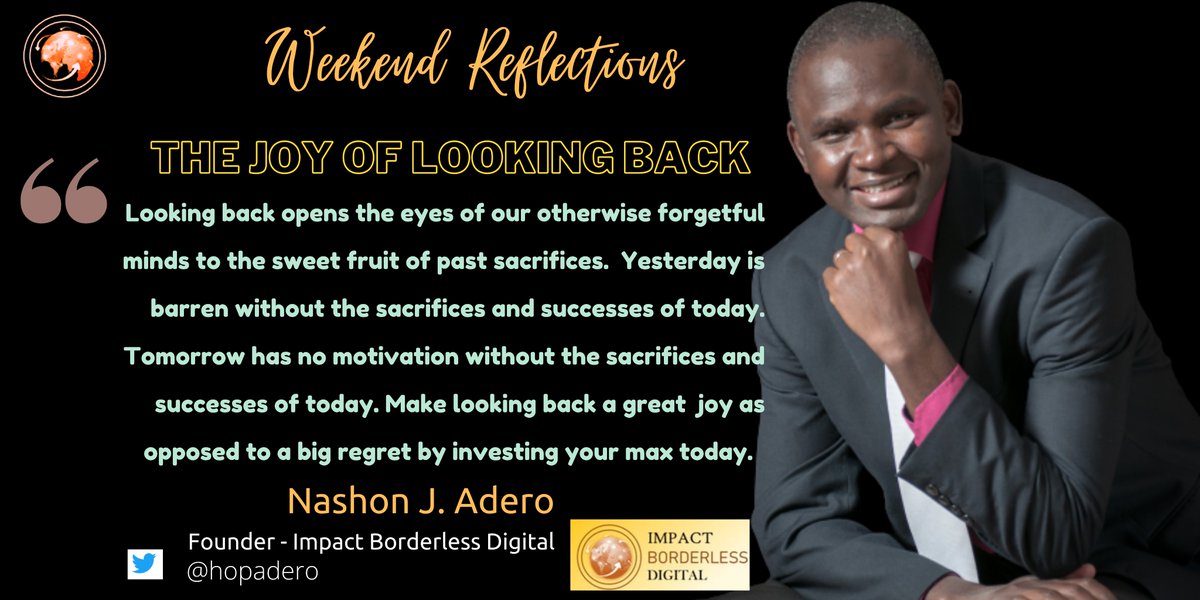 #WeekendReflections