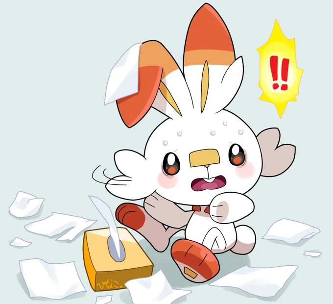 ヒバちゃん、何してるの?🐰 