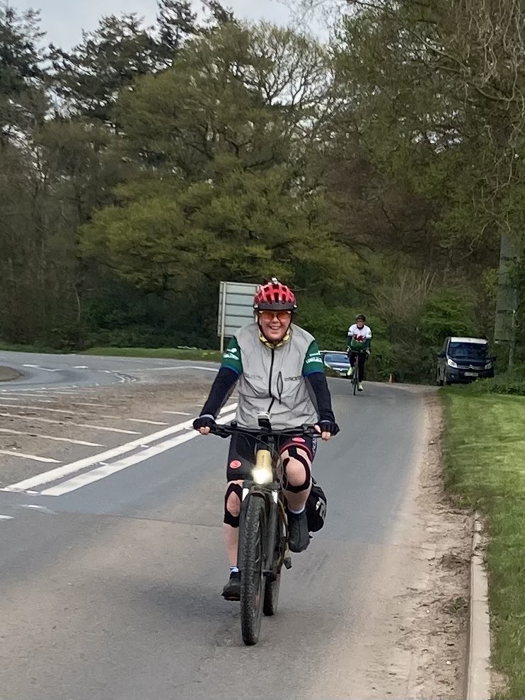 Great to catch up with <a href="/ross4131/">Nikki Ross</a> and Bob Gregory on day 9 of JOGLE. Both looking good, only 2 more days to go 😳