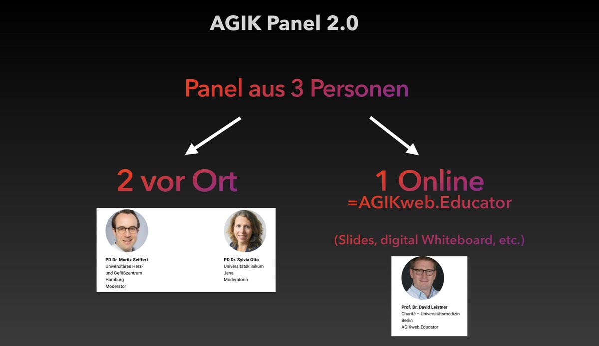 @kaschenke @kardioklick @AGIKinterv @klinki_hh @doc_ecmo @mmamas1973 #ThereWillBeChange #ThereMustBeChange

See new #AGIKweb LiveWorkshop concept 
➡️Panel 50:50 (#WIC:#MIC)

🔗: agikweb.dgk.org

#DGKJahrestagung 

SavetheDate: 21.09.2022 | 18:00 Uhr | Live aus Dresden