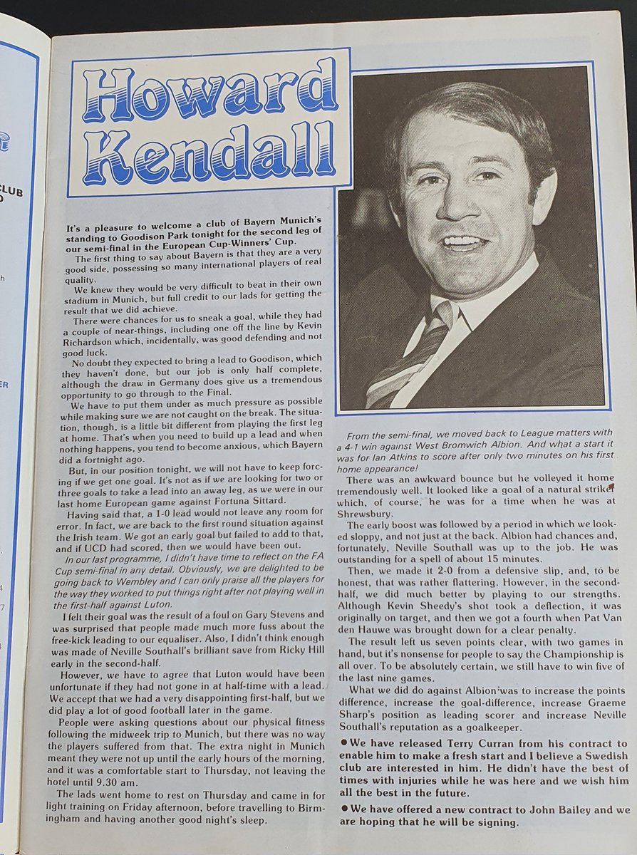 Everton84_85's tweet photo. Have dug out the programme.. https://t.co/CEGZdsiCN5