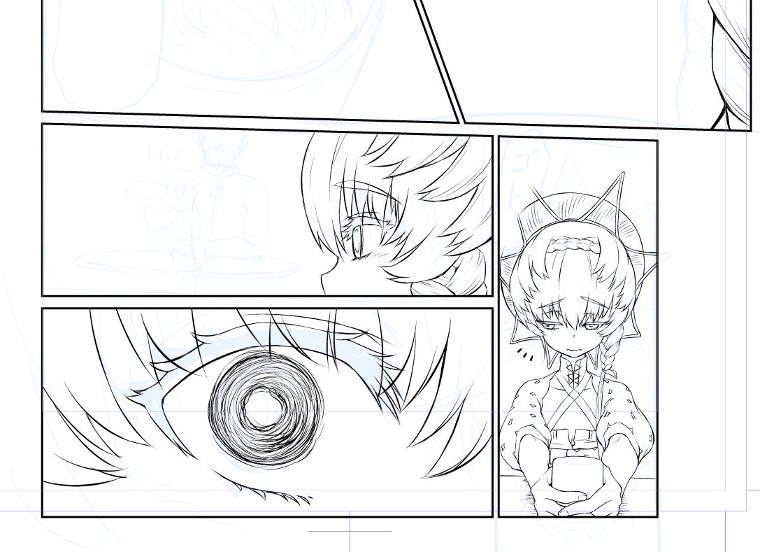 きょうのしんちょく
ある程度ゴッホちゃんだけ描き上げたら
FANBOXにあげると思います 