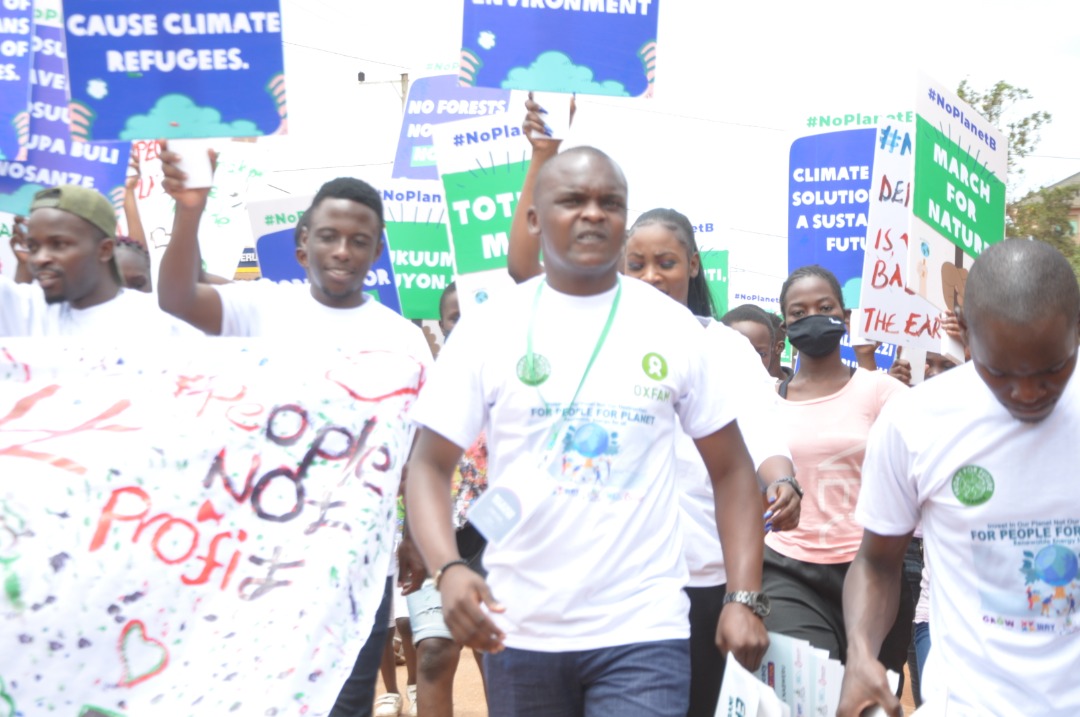 The power of the people is much stronger than the people in power. The climate movement is getting stronger in Uganda. We made a big statement to our government & world leaders during #EarthDay2022 #ClimateStrike We thank @NakabuyeHildaF @patienceNabz & the entire the team