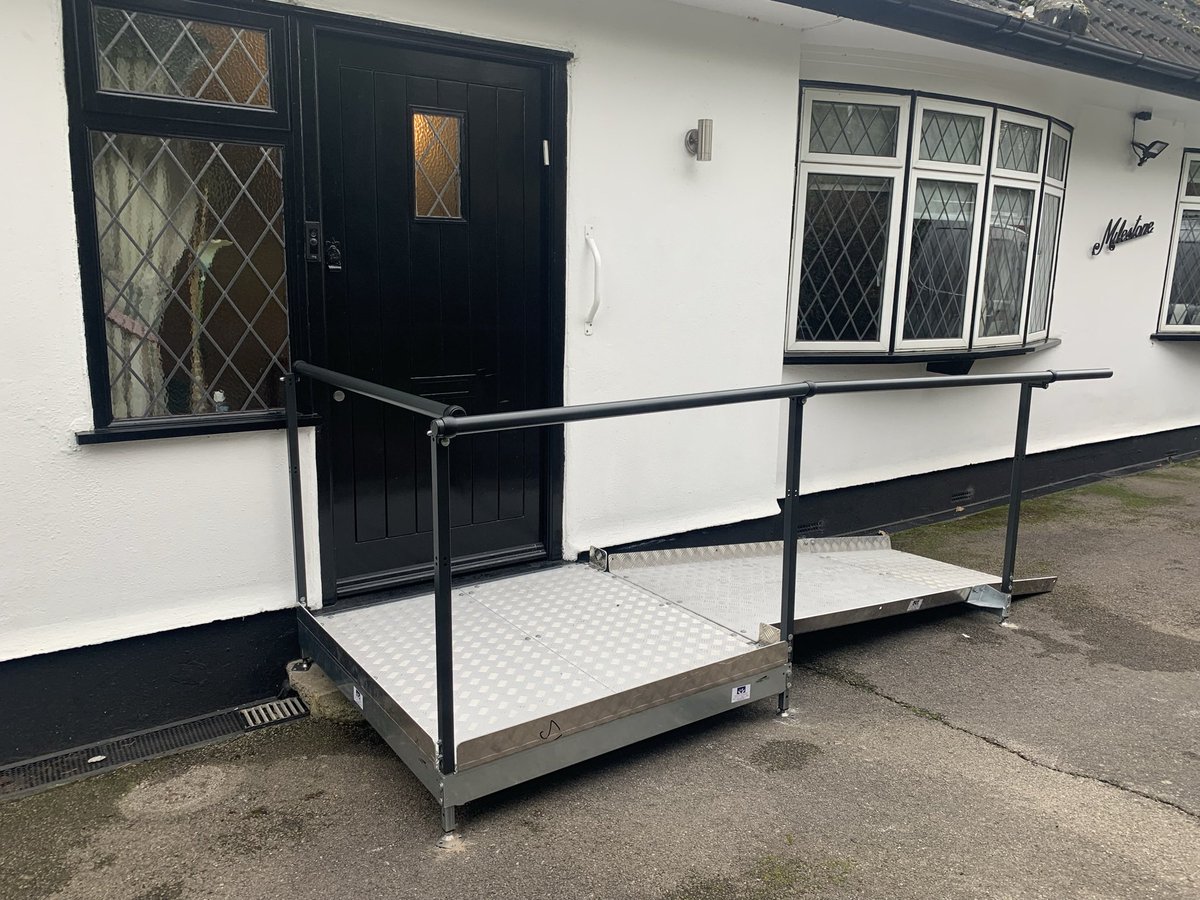 ilmmobility's tweet photo. Bespoke ramp systems to create better access for wheelchair users. Making independent life at home easier. https://t.co/0IgYA8qWO1