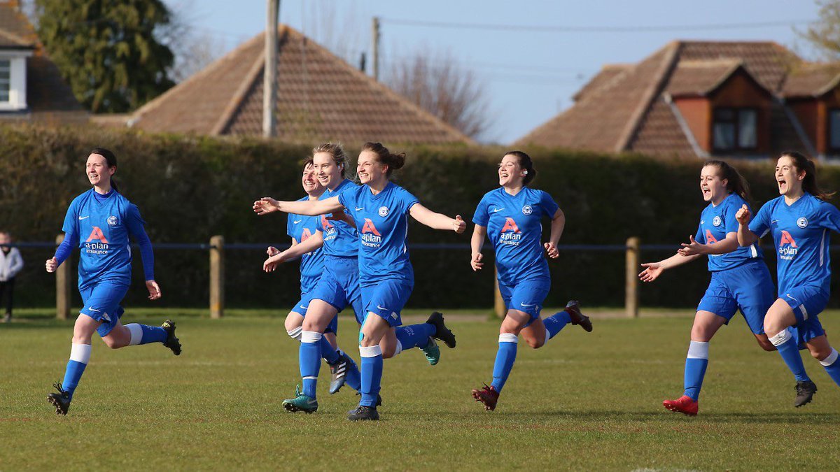 theposhwomen's tweet photo. Tomorrow: County Cup final 🔜

Here were some scenes from when we won the competition back in 2019 👇

#pufc https://t.co/iFv9hct9V8