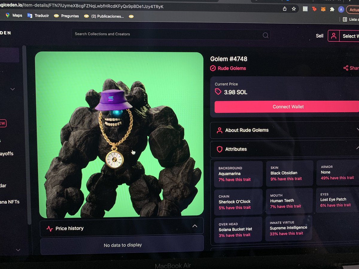 Alday_alejandro's tweet photo. Alguien sabe por qué no puedo hacerle oferta a este golem ? #rudegolem #rudedemon https://t.co/9uaPPKIp0I