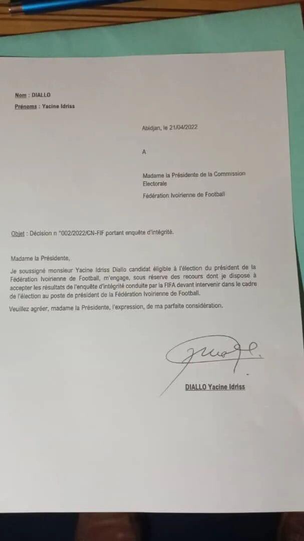 MrMensah233's tweet photo. Charte d’intégrité signée par Diallo et Drogba #ElectionFIF225 https://t.co/E5NNzPquBv https://t.co/vRzbE6tzsl