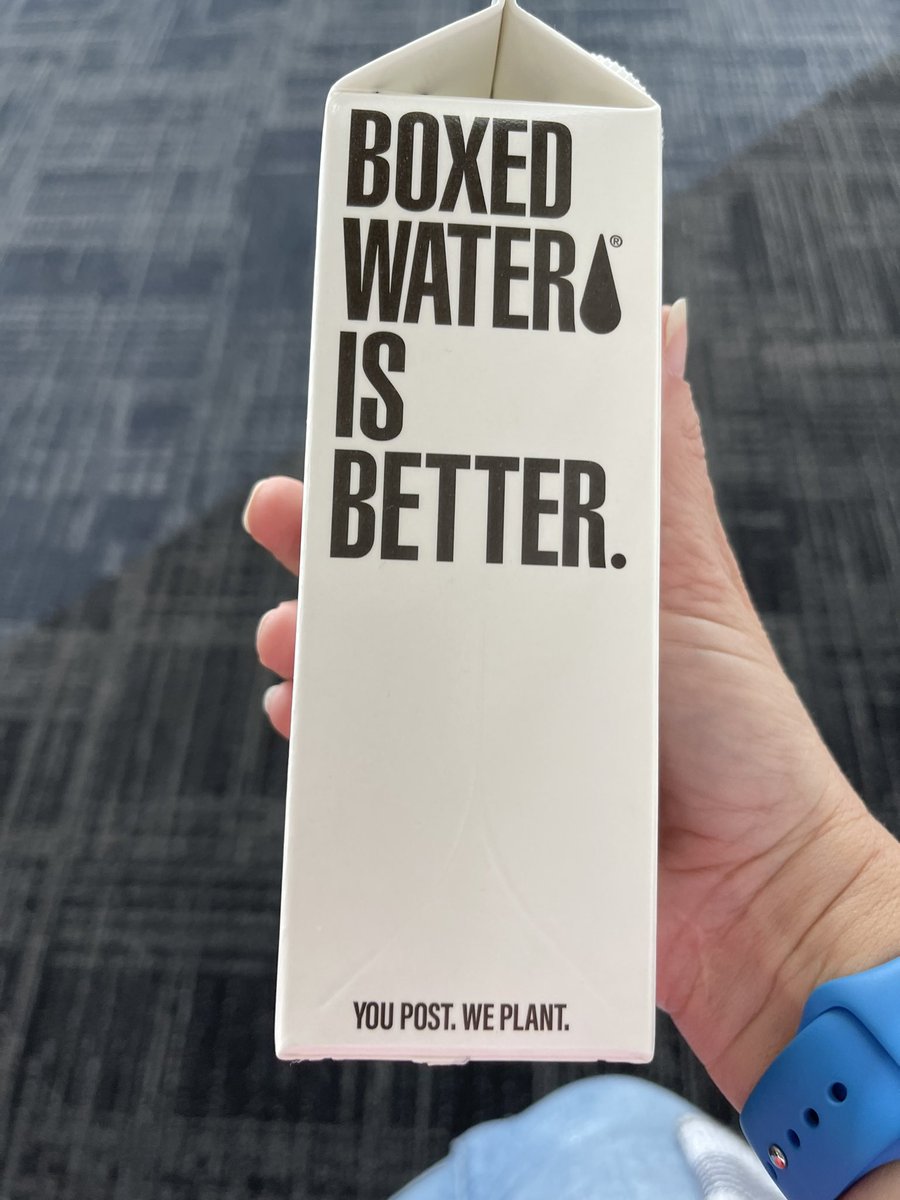 ITSecurityMom's tweet image. #betterplanet Love that the company plants 2 trees for posting images of their product. Tastes great and 100% recyclable containers.