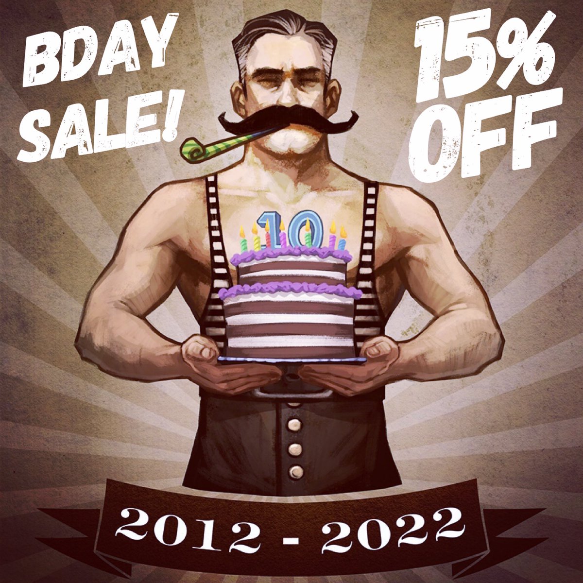 It’s sale day! Join us at either location to receive 15% off everything in store in honour of our 10th bday. It’s been a wild ride, but we are so grateful for the amazing support of the YYC 🍷 🍺 🍸 community. Come help us blow out the candles, &amp; sip on some tasty samples as well