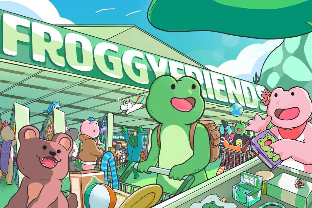 FroggyFriendsCo's tweet photo. Froggies…you all know what is coming this week right? Staking!! One of the many things you will be able to purchase with your earned $RIBBIT is your Friend. Who will you choose as your companion, which will be added to your NFT and act as your staking booster?? 👀🔥
💚🐸 https://t.co/wMCe4FqtOA