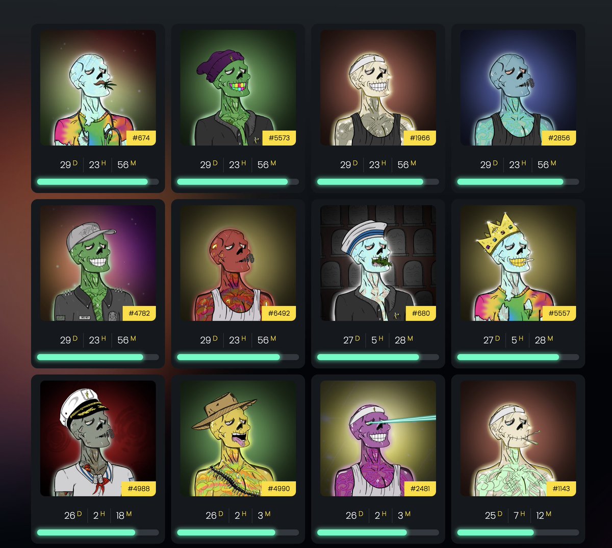 vinaymsol's tweet image. A tribute to 100k volume with the best fam out there. 

18 Staked. 

#TombStonedTakeover 

@TombStonedHS