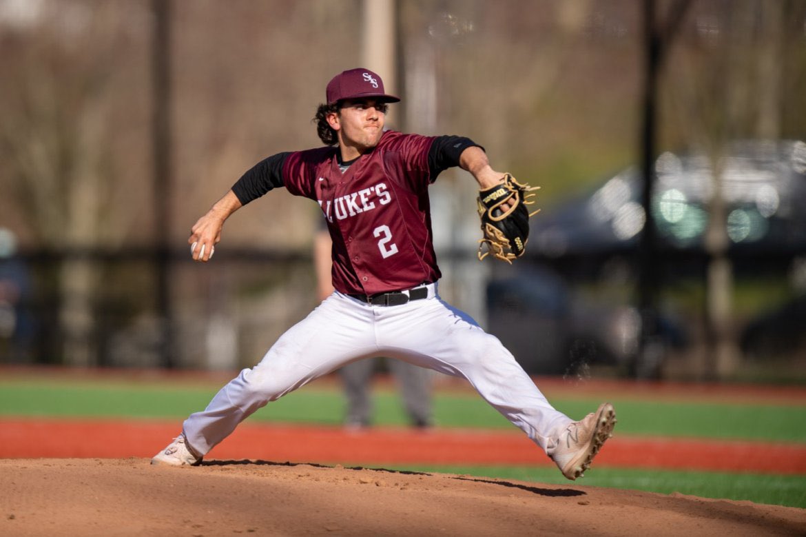 ethan_righter's tweet photo. Another great team win 5-2 against a loaded Brunswick team. Brought a no hitter into the 6th inning. Final line was 5.2 IP, 1 H, 1ER, 8 Ks.                         Pitching stats so far this season:      16.2 IP, 4 H, 1ER, 9BB, and 31 Ks @CHRecruitingHub @TK_Kiernan @MattBurns_9 https://t.co/dIr35w3T4A