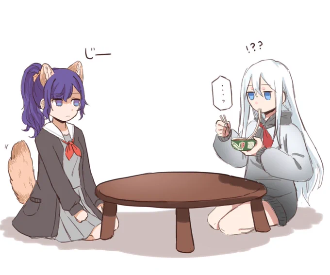 どん兵衛食べた#prsk_FA 